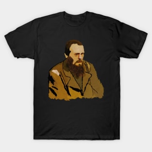 Fyodor Dostoyevsky Portrait T-Shirt